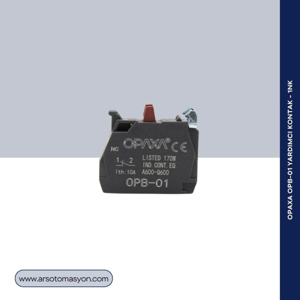 OPB-01 Yardımcı Kontak - 1NK
